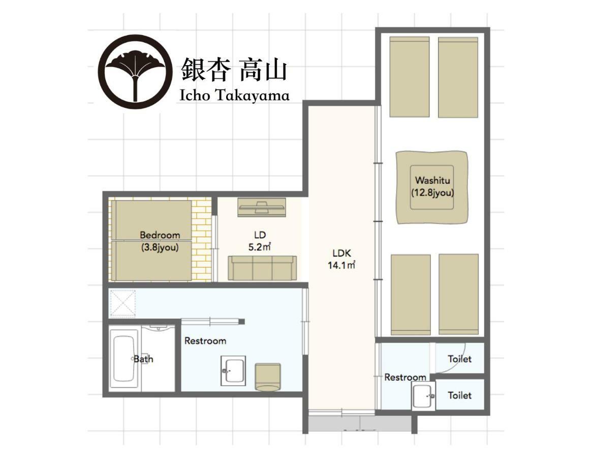 다카야마 Icho Takayama 빌라 외부 사진